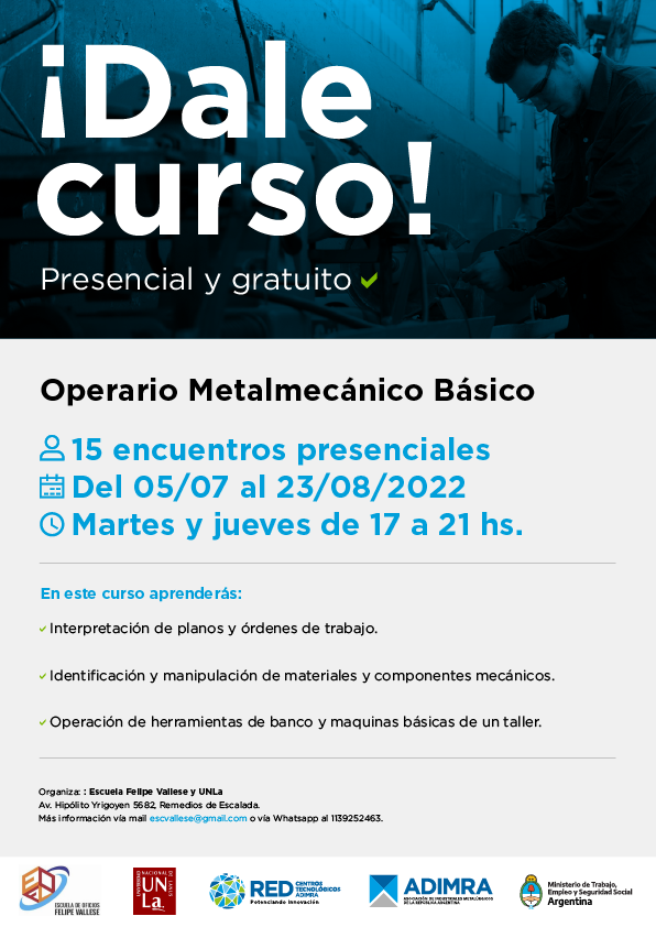 Operario Metalmecánico Básico